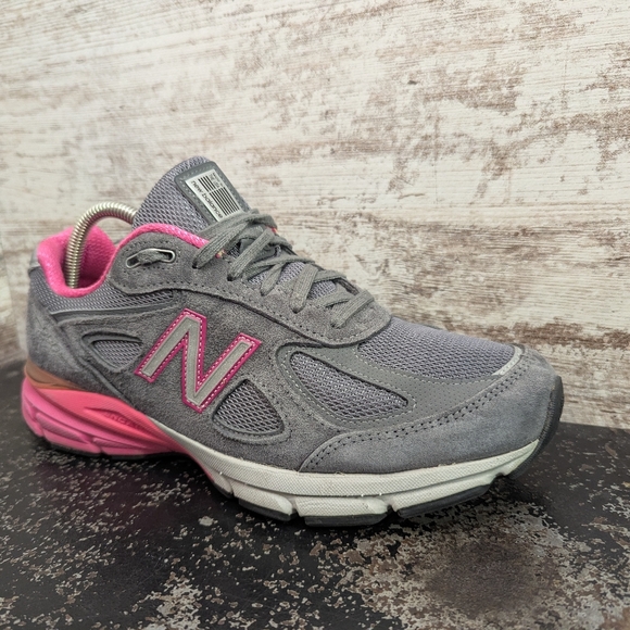 Womens New Balance 990 v4 Athletic Shoes Sz 9.5 D Wide Used W990GP4 - Picture 2 of 9